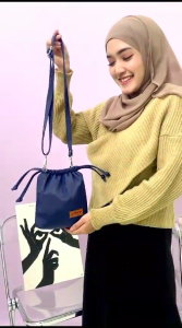 Kya Khaira Sling Bag Tas Selempang Bahu Wanita By Ainun Anti air Tali Panjang