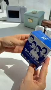 Hộp 100 miếng khăn lau kínhKhăn lau kính dùng một lần Chống sương mù Khử nhiễm dầu mỡ Khăn lau ống kính