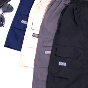 Casual shorts mens summer pants thin casual shorts mens multi pocket beach quick drying pants