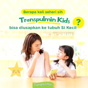 Transpulmin Kid Balsem - Balsem Anak Meredakan Gejala Flu Batuk Sakit Perut