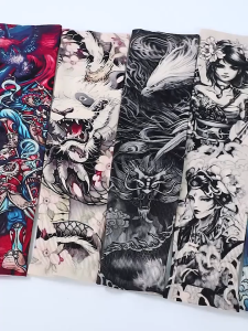 Musion Trendy Tattoo Arm Sleeve UPF 50+ Sun Protection Arm Sleeves Cooling Tattoo Cover Sleeve for Outdoor Sports Running Driving