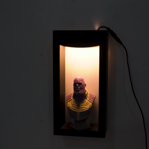 Frame Akrilik Lighting Hiasan Dinding Multifungsi