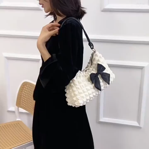 Tas Bahu Wanita TerkiniiianTerlaris Best Seller Dan Cantik Tas Bahu Wanita Fashion Pita Besar Import BAO062