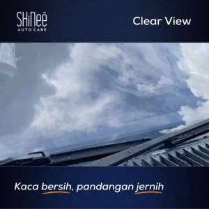 Air Wiper Fluids Pembersih Kaca Mobil Efek Daun Talas SHinee Clear View Hydrophobic Original