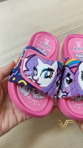 VIDVIEW !!ลดสนั่น!! รองเท้าแตะเด็กหญิง Adda 31R7W รองเท้าลายโพนี่ แบบสวม ปรับสายได้ เบอร์ 25-35