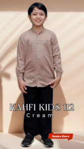 BAJU STELAN BOYS CLOTHING KOKO ANAK ETHICA KAHFI KIDS 112 CREAM