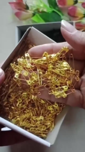 Peniti Emas Hijab: Isi 100 Cemiti & Desain Berkualitas