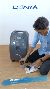 Oxygenator Canta 5 Ltr / Mesin Oxygen Canta 5 Ltr / Oxygen Concentrator