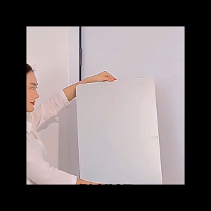 MIRRORKU Cermin Dinding Unbreakable Acrylic HD 40cm x 60cm Tanpa Bingkai Ringan & Mudah Pasang untuk Papan Selamat Datang Pernikahan & Dekorasi Rumah