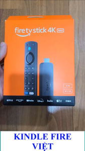 Amazon Fire TV stick 4K/4K MAX (Kèm Alexa Voice Remote ) mới 100% + Bảo hành 12 tháng