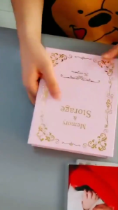 Pockets Photo Album Pockets Memory Storage Picture Gilding Design Scrapbooking Picture Memory & Storage for Family & kids