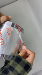 Cup Seal Polos Lid Sealer Cup Plastik Isi 1000 cup (CSP)