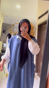 Gamis Crinkle Model Terbaru, Gamis Outer Anzalea Terlaris, Gamis Kondangan Motif 2025 Terbaru Kekinian