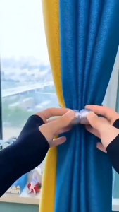 Easyhome.sg Strong Magnetic Curtain Tie-back High Quality Holder Hook Buckle Clip for Window Decor
