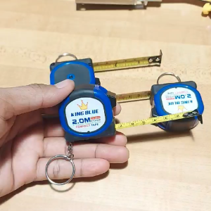 Thước cuộn thước kéo 2 mét King Blue có móc khóa treo