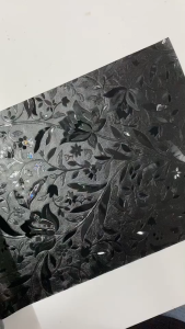 ฟิล์มติดกระจกบ้าน ลายดำทึบ กันแสงแดด100% กันคนมอง100% คนมองเข้ามาไม่เห็น100% ฟิล์มติดกระจกสำนักงาน สติ๊กเกอร์ติดกระจก