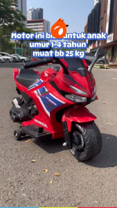 Motor Aki Anak Besar PMB K615C HONDA CBR 150 RR Mainan Motor Anak