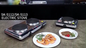 GAA 2000W Electric Stove Double Burner Hot Plate Original Electric Cooker 5 Gears Adjustable