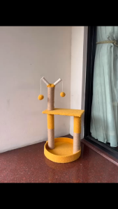 Rumah Kucing Memanjat Cat Condo Garukan Kucing Cat Tree Mainan Kucing Tiang Interaktif