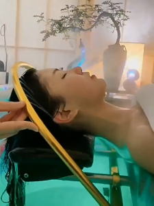 Beauty and Barber Spa Bed ranjang salon Washbak Keramas Kursi Salon Bed Facial