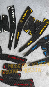 TANKPAD / DECKPAD NEW NMAX 2020 - 2024 TANKPAD NMAX NEW AKSESORIS BODY PROTECTOR ALL NEW YAMAHA NMAX PELINDUNG BODY DECK MOTOR NMAX NEW TANKPAD KARET TIMBUL YAMAHA NEW NMAX 2020 2021 2022 2023 2024