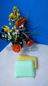 Spons Cuci Piring Warna Warni & Spon Sponge Sabut Jaring
