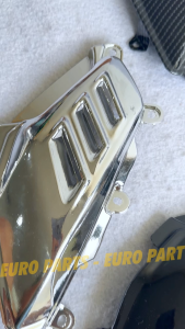 Side Cover Body NMAX Old Cover Body Samping Set Kiri Kanan NMAX Lama Tahun 2015 - 2019 Sirip Hiu Tutup Pijakan Kaki Model Sirip Bodi Samping Original Euro Parts ABS Premium Tebal Warna Hitam Doff Glossy Chrome Crome Silver PNP Yamaha NMAX Old