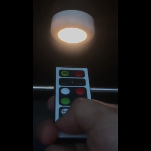 Remote Control LED Night Light Popmart Display Box with Light 16 Colors RGB Wireless LED Lamp Closet Ligh
