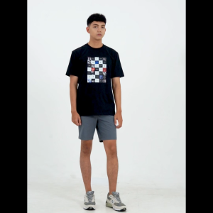 Greenlight Kaos Pria Lengan Pendek Cotton Boxes OL-G221223