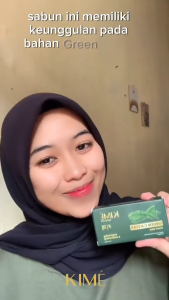 KIME Skincare - Green Caviar Soap Bar - Membantu Mengobati Jerawat