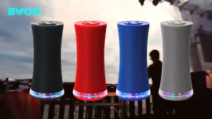 BWOO BS-56 Portable Wireless Speaker with Flashing RGB Lights and BT 5.0 – Dynamic Audio Experience with Enhanced Connectivity and Vibrant Visuals