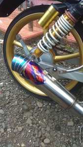 Knalpot Racing Motor Yamaha Mx King/Mx135/Sonic/Gtr150/Satria fu / Knalpot Leher cobra