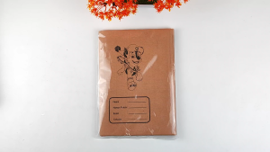 Sampul Buku Kertas Coklat Karakter 100Lembar Kwarto