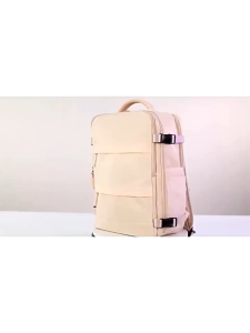New Large-Capacity Waterproof Backpack with Laptop Compartment and Shoe Compartment for Women - 40L Carry-on Travel Bag