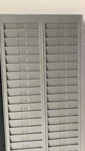 Kệ để thẻ giấy chấm công ( PVC)