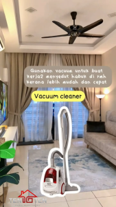【LOWEST PRICE】*FREE KITCHEN TOWEL* Sharp 1600W Bagless HEPA FILTER Vacuum Cleaner (EC-NS16R / ECNS16R)*FREE KITCHEN TOWEL* Sharp 1600W Bagless HEPA FILTER Vacuum Cleaner (EC-NS16R / ECNS16R)