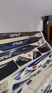 STRIPING VARIASI MOTOR YAMAHA MX KING 150 / STICKER LIST YAMAHA MX KING 150