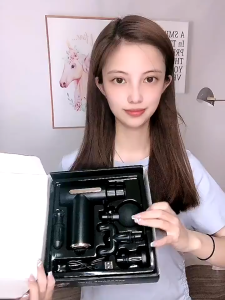 ORIGINAL - Massage Gun 4 IN 1 Electric Portable USB Kabel Alat Terapi Otot Alat Pijit getar elektrik