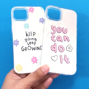 A60 Reno11F Redmi 13Cเคสใส เคสโทรศัพท์มือถือแบบแผ่นขนนกป้องกันการตก เคสแฟชั่น เคสมือถือพิมพ์ลายโบว์ หัวใจ ดาว ประกายสีเงิน