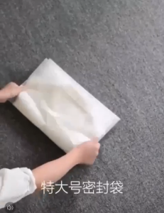 GO58 Kantong Zip Lock Zipper Storage Bag Waterproof Travel Pouch