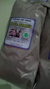 HERBAL MURAH TEPUNG BUBUK UBI UNGU ORGANIK KEMASAN 250 GRAM