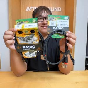 2023 สายเปิดเพลงแบบสำเร็จ สายสัญญาณหัว XLR to 3.5 mm สำหรับสายเปิดเพลง AT Prosound