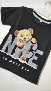 Baju Kaos Anak Laki Laki Import Karakter Beruang Lucu Umur 1 - 10 Tahun - Hypelane Kids