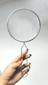H&H Strainer w/ Handle Stainless Steel Fine Mesh  Basket Kitchen Strainers Pansala Salaan