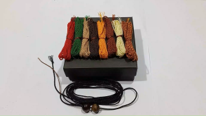 Benang Tasbih/Benang Gelang/benang nilon doubel plintir varian ukuran dan warna