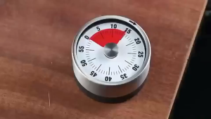 Kitchen Timer Magnetic Mechanical Manual Digital Timer 60-Minutes Alarm Stainless Steel Cooking Timer