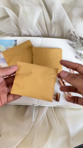 5pcs Clip Refill / Refill Binder Clip / Isi Penjepit Kertas klip binder rose gold series Penjepit kertas / Paper Clip Binder Clip and Push Pin Rose Gold