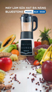 Máy Làm Sữa Hạt Đa Năng BlueStone BLB-6028 -175 Lít - (900-1000W) -11 Chương trình - Lưỡi 6 cánh - Bảo hành 24 tháng - Hàng chính hãng