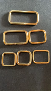 Ring Kotak / RE Kawat Impor Rose Gold