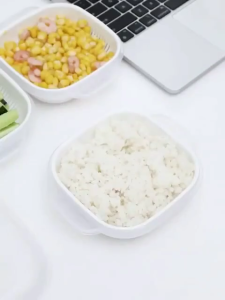 🍓Strawberry.thai🍓 กล่องอาหาร ขนาดเล็ก สไตล์ญี่ปุ่น กล่องถนอมข้าว เข้าไมโครเวฟ พร้อมส่ง